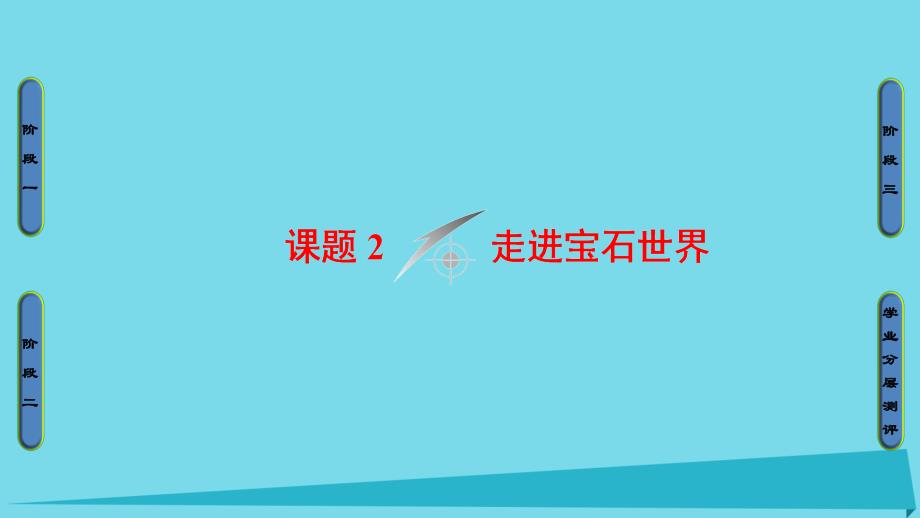 高中化学主题4认识生活中的材料课题2走进宝石世界课件2鲁科版选修1_第1页