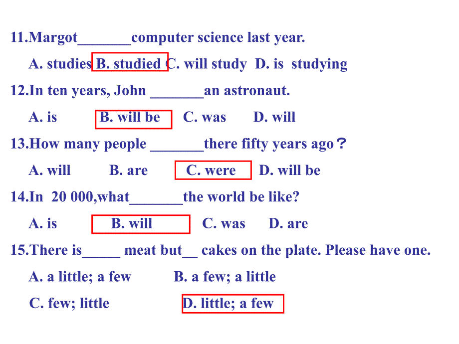 人教新目标英语八年级下Unit1Willpeoplehaverobots课件18_第4页