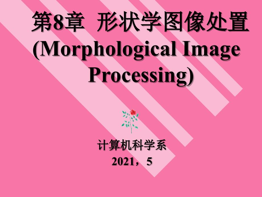 图像学形态处理计算机科学系ppt课件_第1页