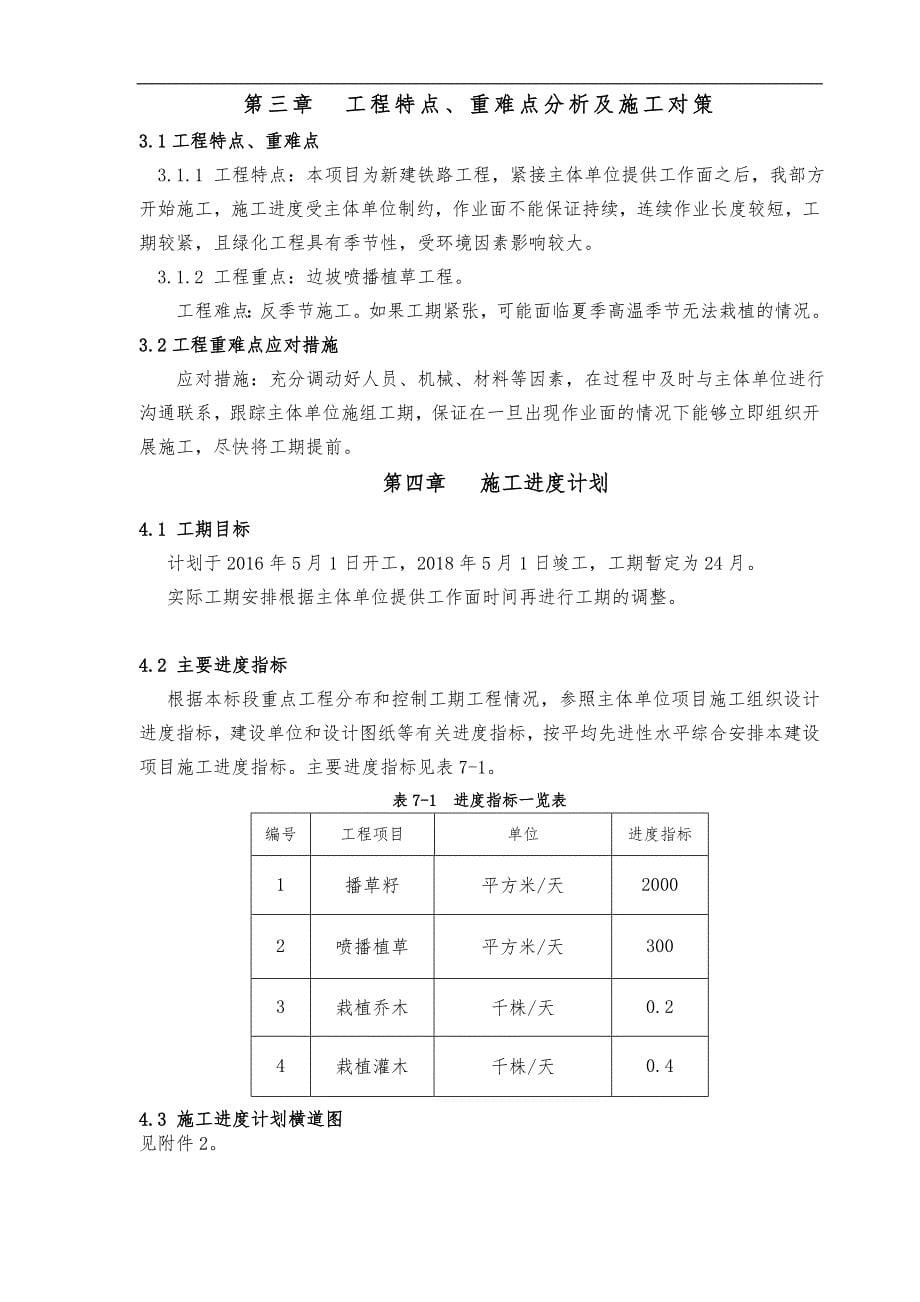 昌赣铁路绿化施工组织设计方案_第5页