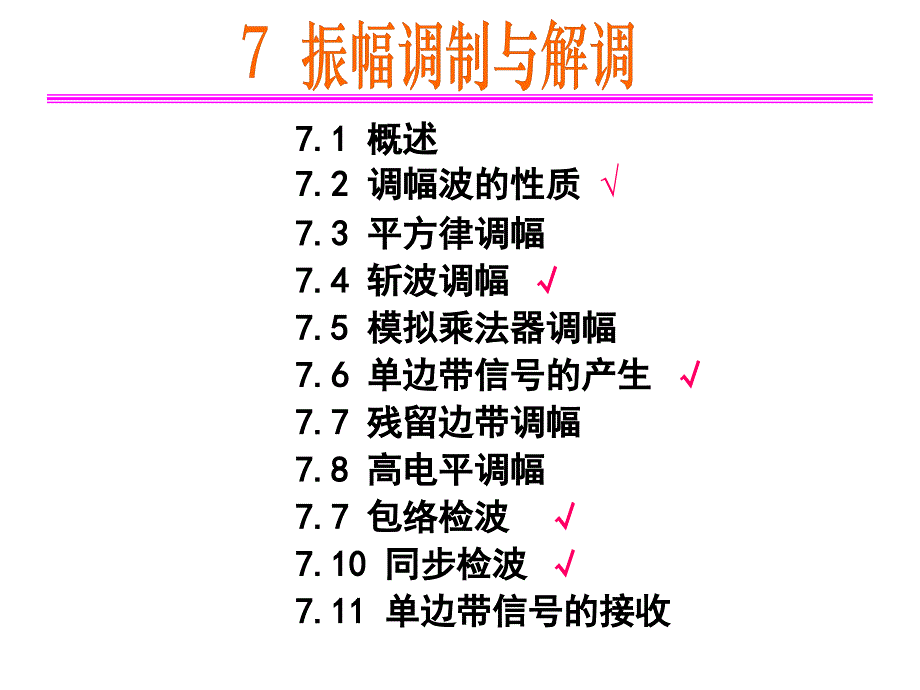 高频第7章振幅调制与解调模板_第1页