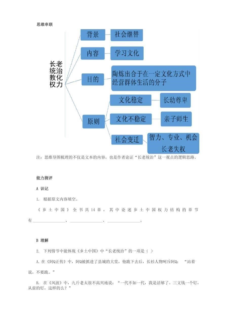 2020—2021学年统编版必修上册名著细读：_第5页