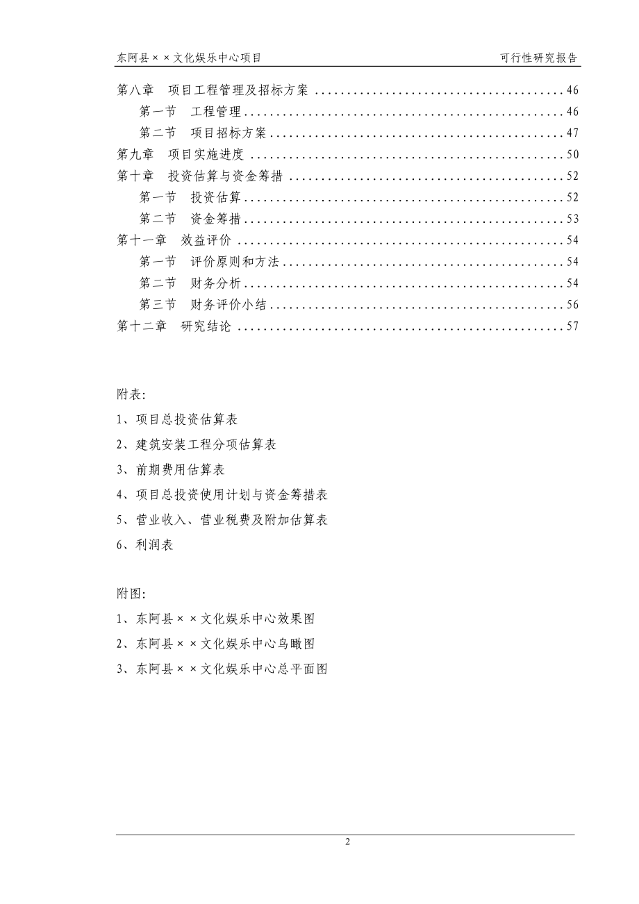 文化娱乐中心可研报告.doc_第2页