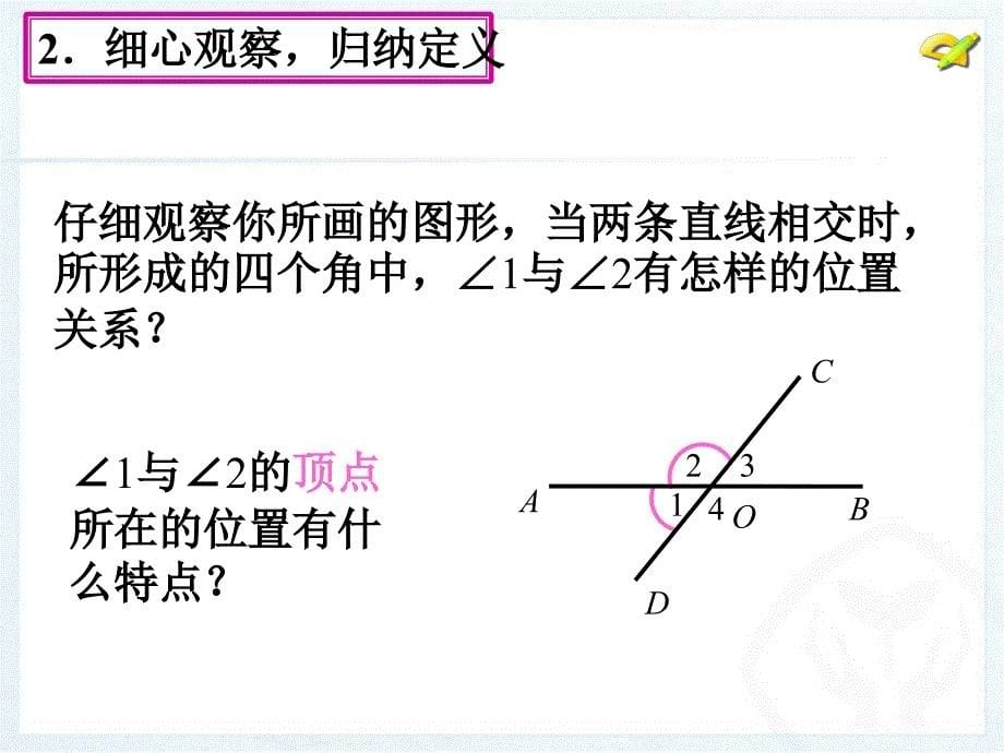 人教版七年级数学下册5.1.1相交线ppt课件_第5页