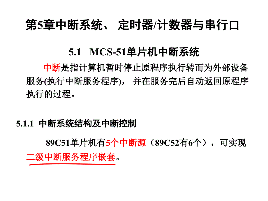 第五章中断定时串口_第1页