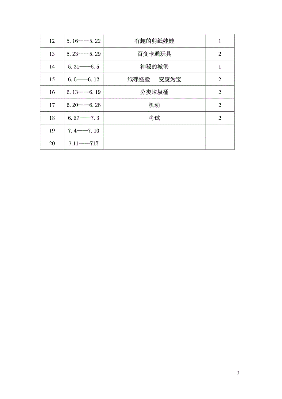 二年级美术下册教学计划_第3页