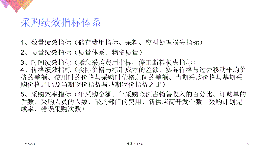 采购绩效考核指标体系_第3页