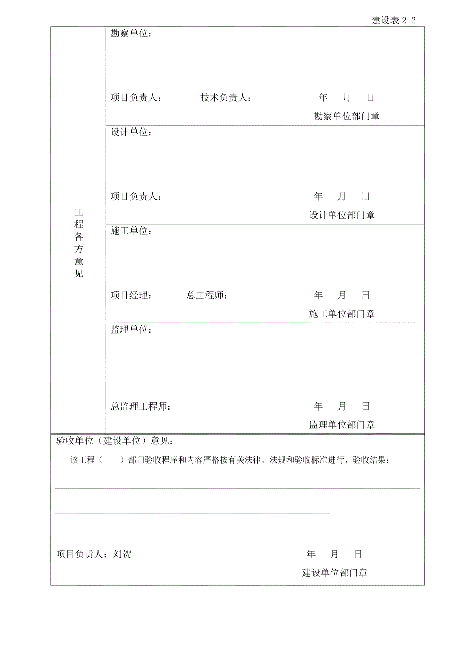 建设工程竣工验收报告范本_第2页