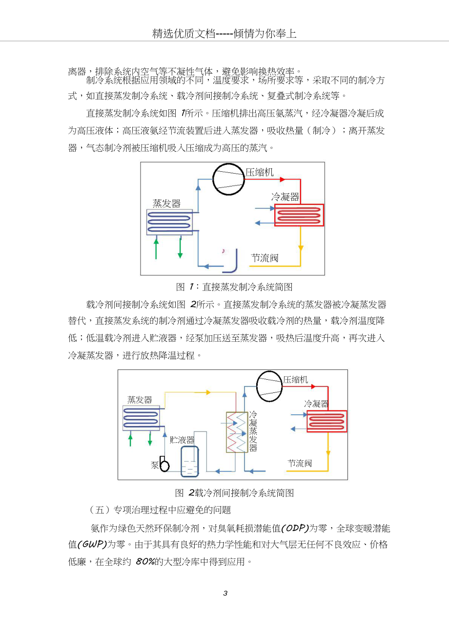 涉氨制冷企业液氨使用专项治理技术指导书(试行)_第3页