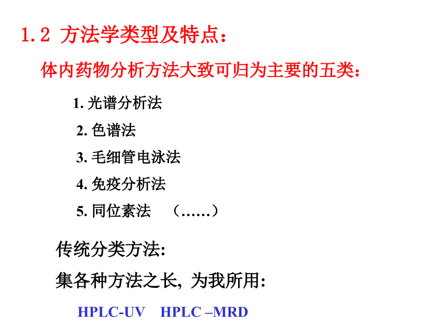 生物体内药物分析方法的选择及应用_第4页