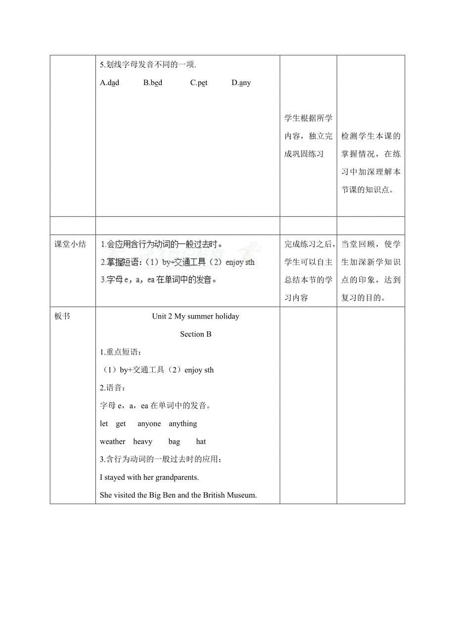 牛津上海版深圳六上Unit2Mysummerholiday第二课时_第5页