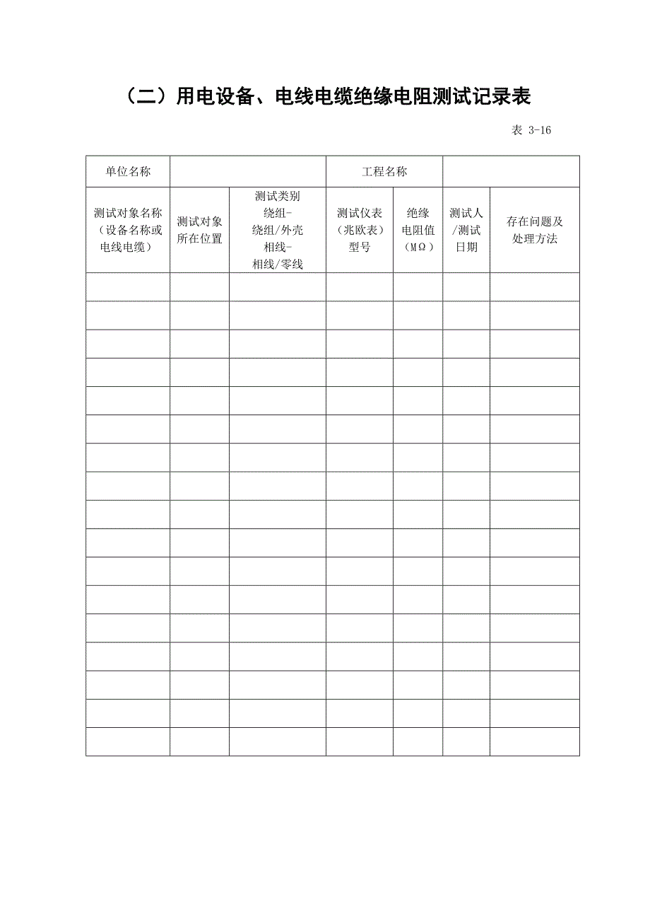 接地电阻测试记录表_第2页