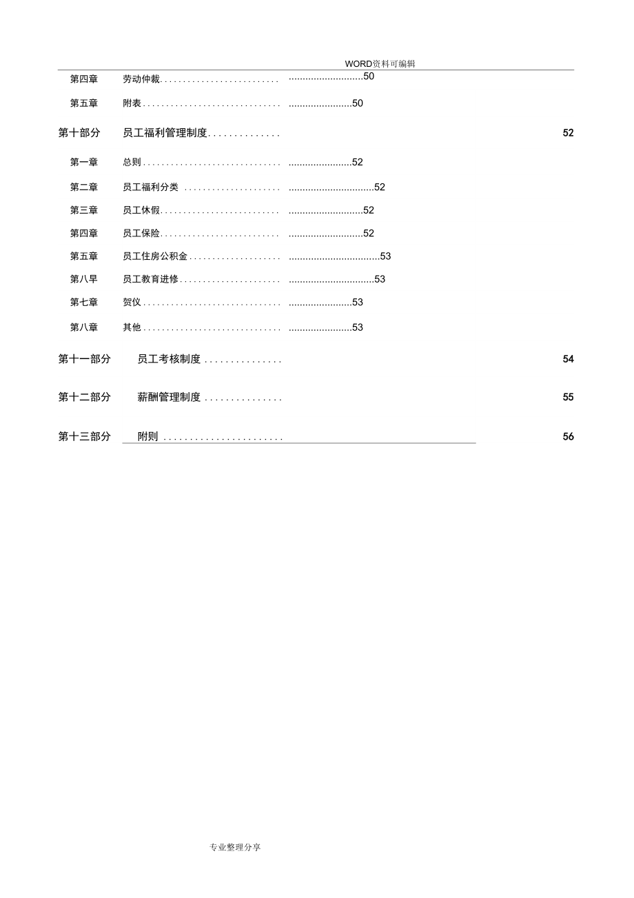 哈药集团公司_人力资源管理制度汇编_第3页