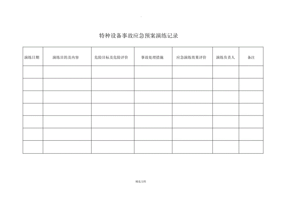 特种设备事故应急救援预案和演练方案_第4页