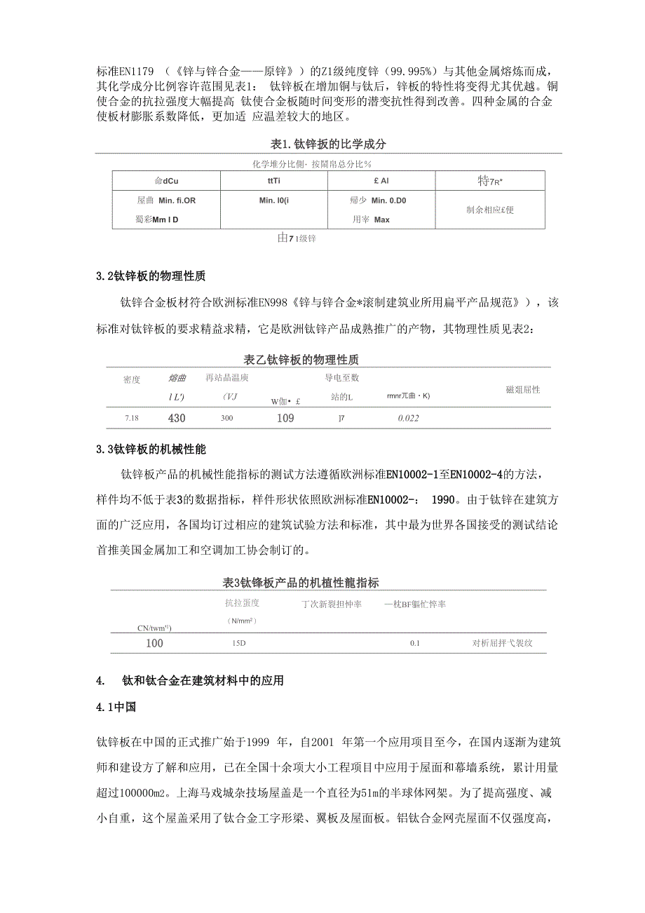 钛和钛合金在建筑材料中的应用_第3页