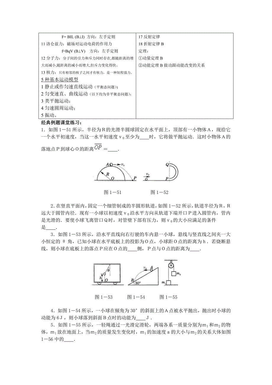 力学综合复习导学案_第3页