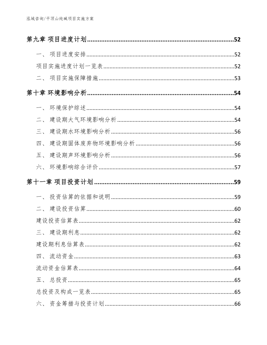 平顶山纯碱项目实施方案_第3页