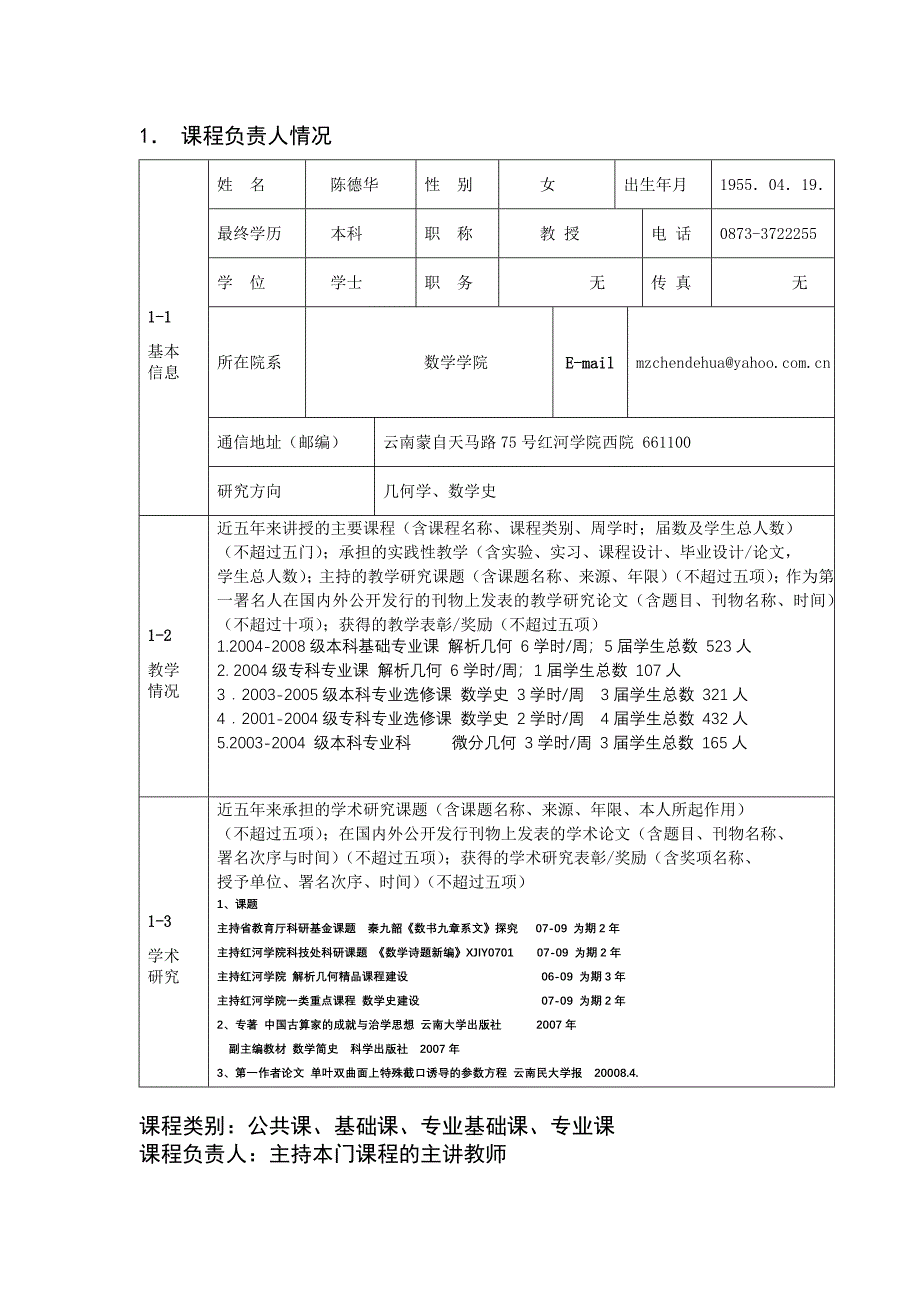 云南省精品课程建设申报表_第3页