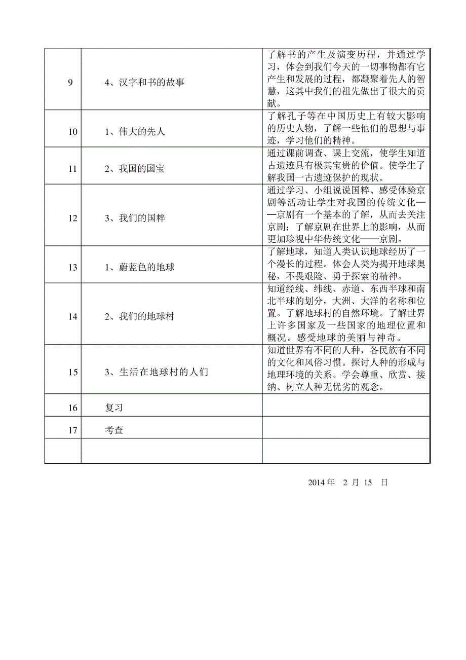 五年级下品德计划_第2页