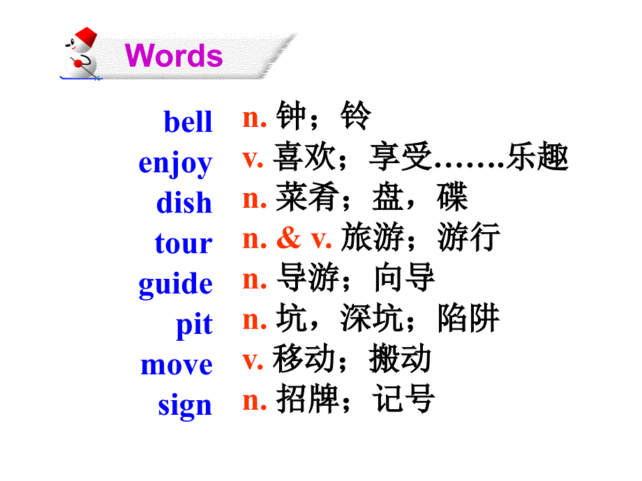 冀教版七年级下册英语lesson-3_第3页