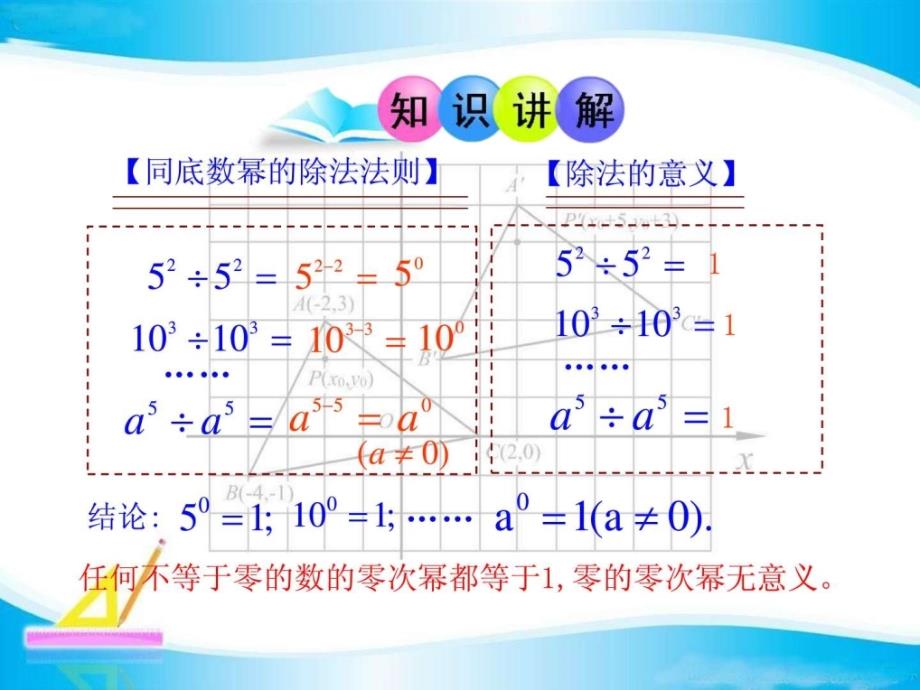 《零指数幂与负整数指数幂》ppt课件1华东师大版八年_第4页