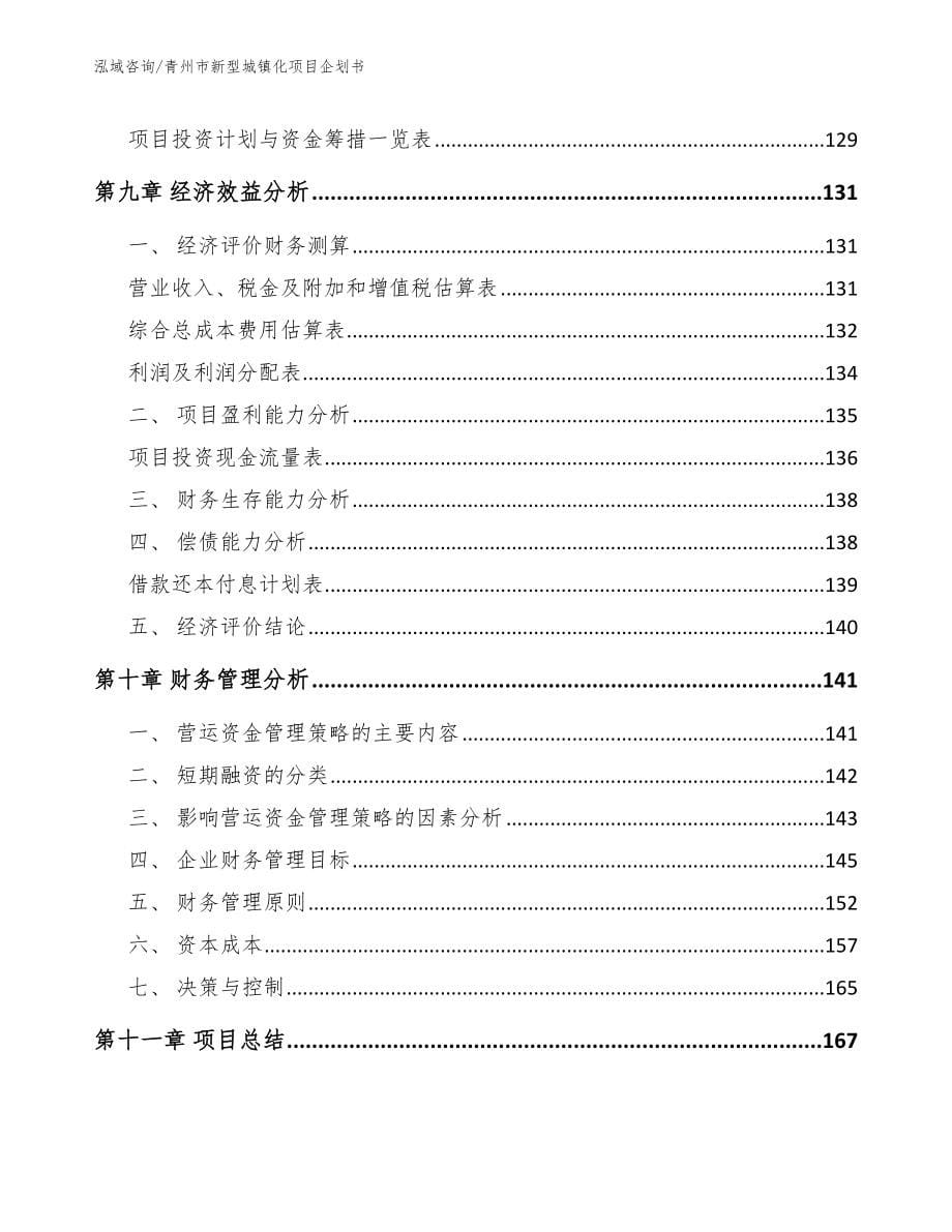 青州市新型城镇化项目企划书_第5页