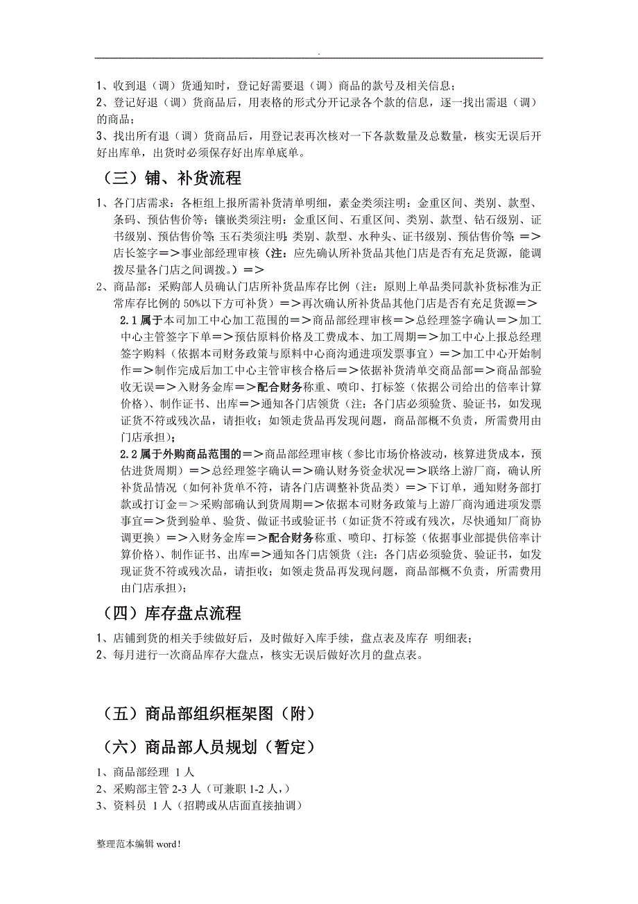 商品部工作制度及流程.doc_第3页