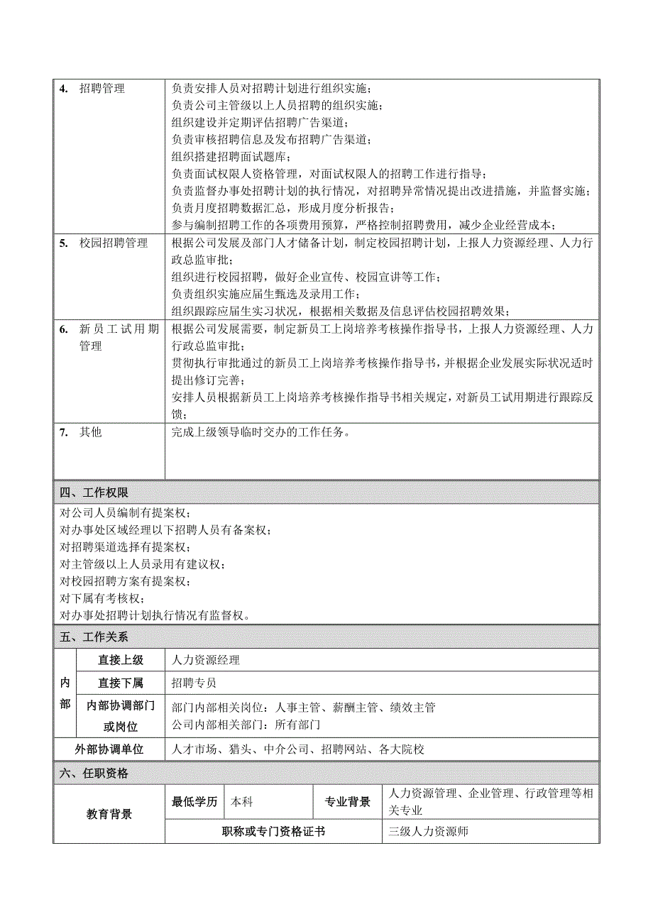 06考试批次《人员选拔与聘用管理》(结课作业)_第3页