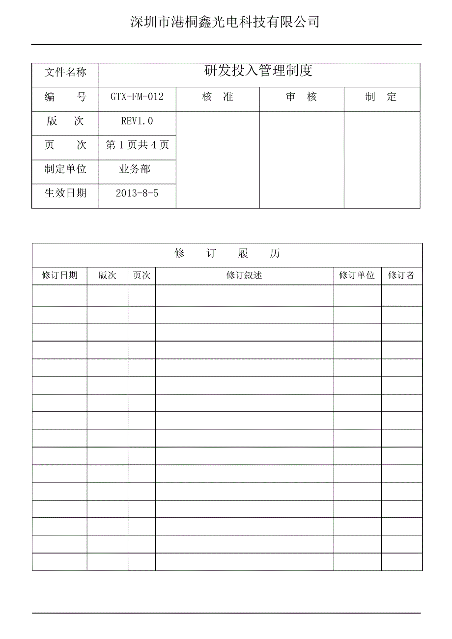 研发经费投入管理制度_第1页