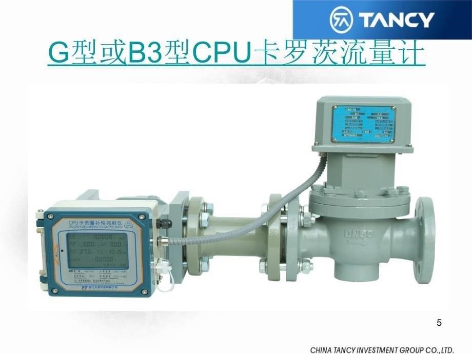 浙江天信CPU卡罗茨流量计培训资料_第5页