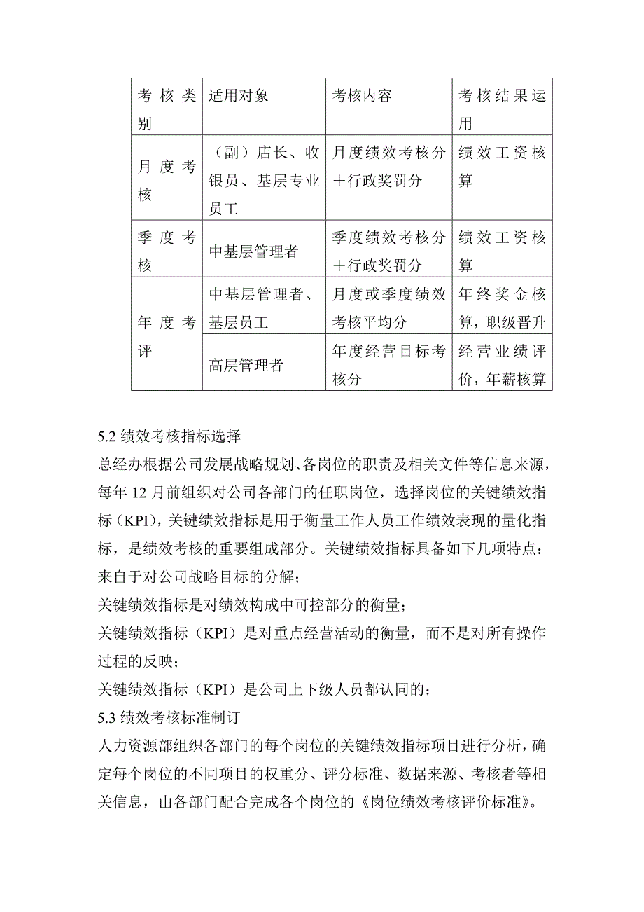 集团绩效考核管理办法_第3页