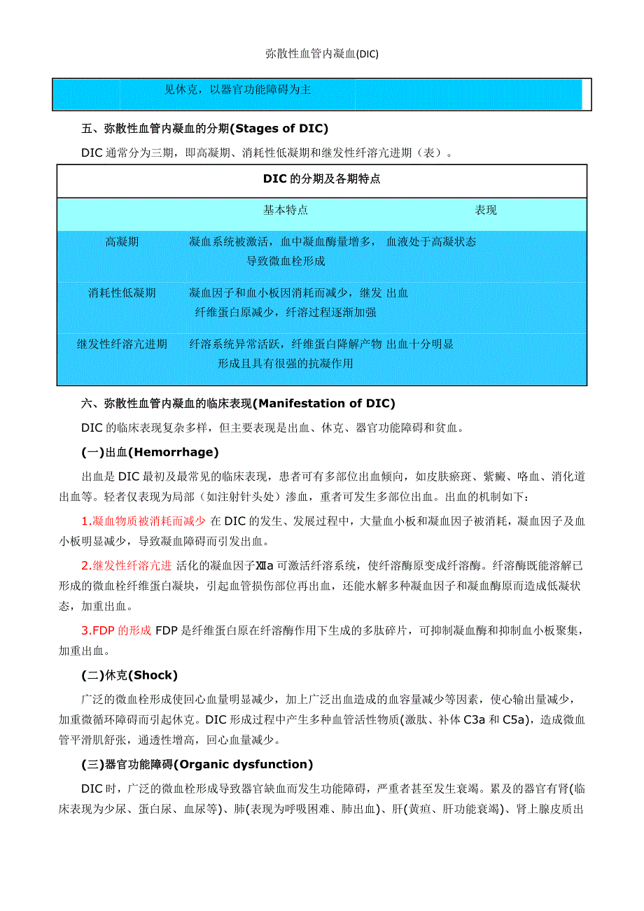 弥散性血管内凝血(DIC)_第3页