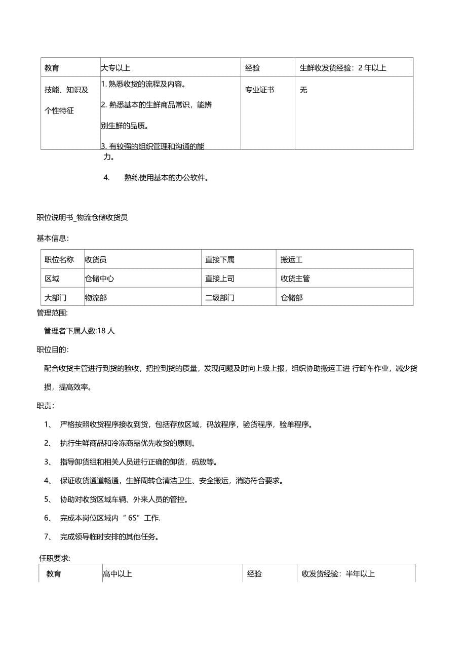 物流部流程标准作业指导书_第5页