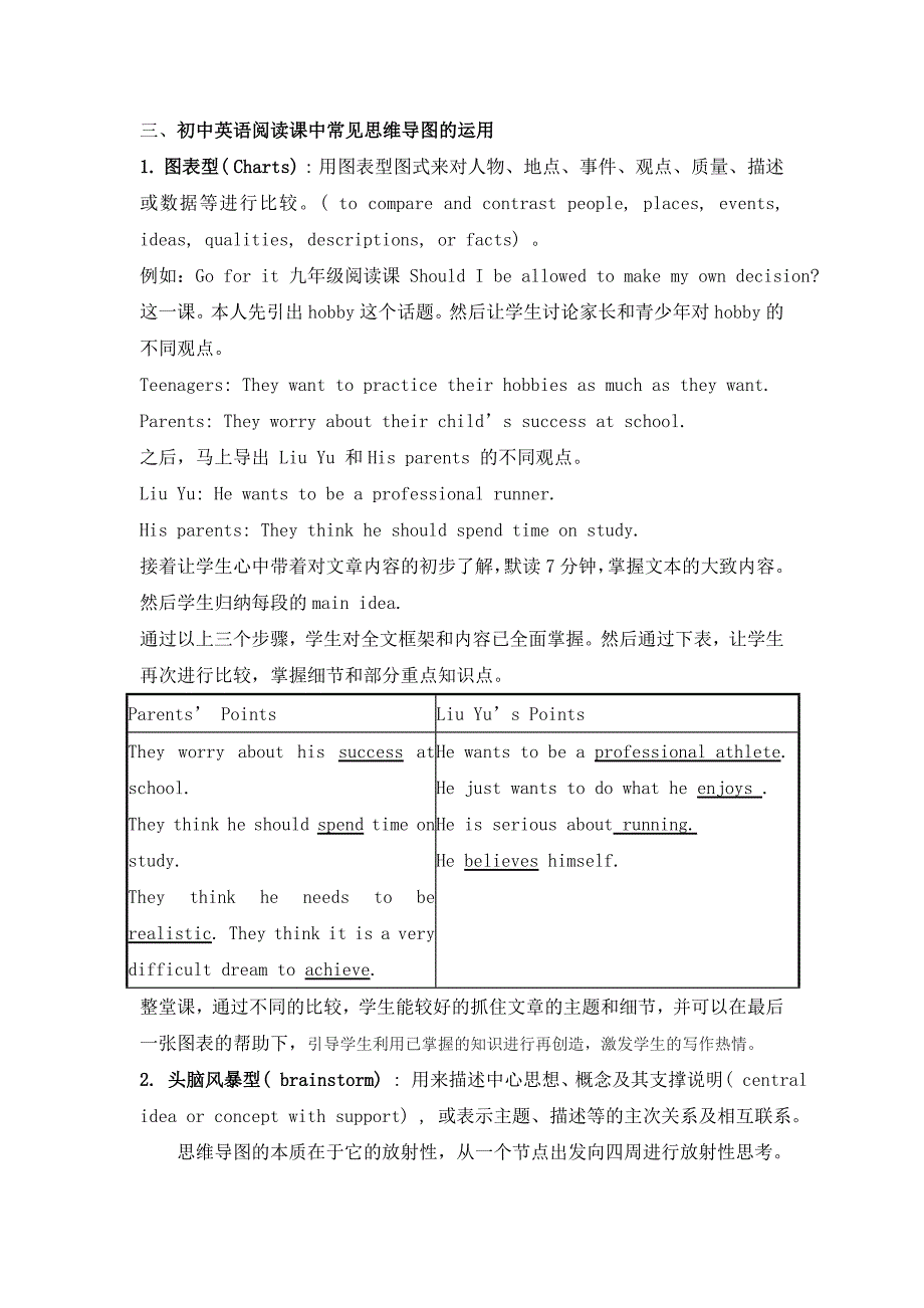 思维导图在初中英语阅读教学中应用_第2页