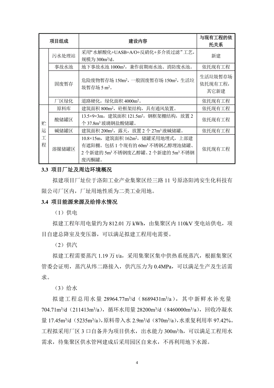 洛阳奇泓生物科技有限公司生物科技高新技术改造项目立项环境评估报告书_第4页