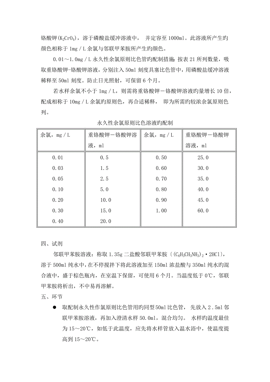 余氯测定邻联甲苯胺比色法_第2页