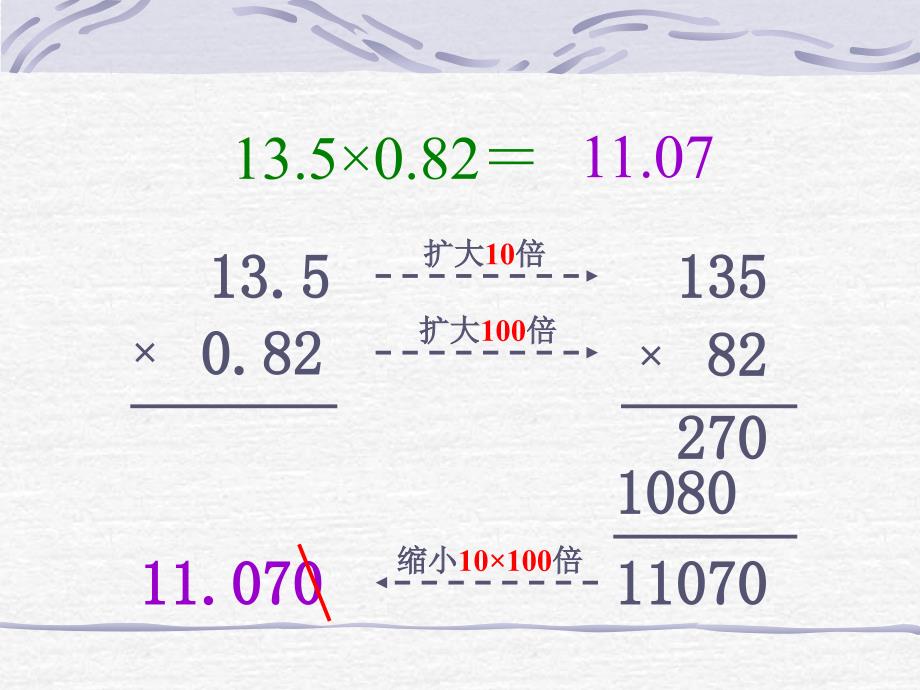 新课标人教版数学五年级上册《一个数乘小数》课件_第4页