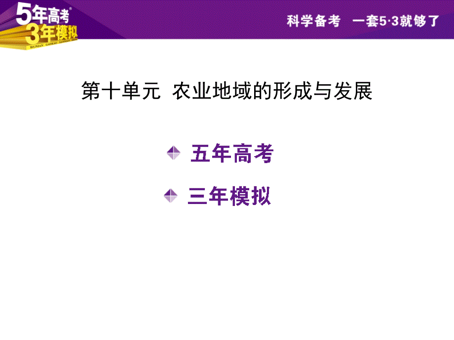 第十单元农业地域的形成与发展张PPT资料_第2页