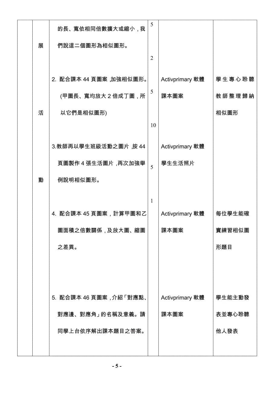 缩图和放大图,比例尺教学活动设计.doc_第5页