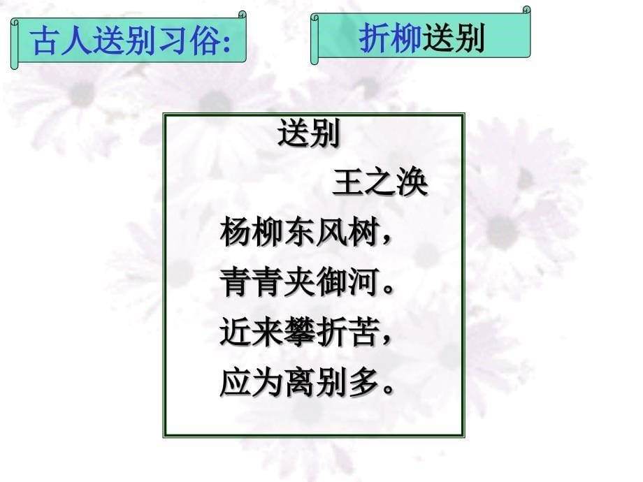 高中送别诗鉴赏课件.ppt_第5页