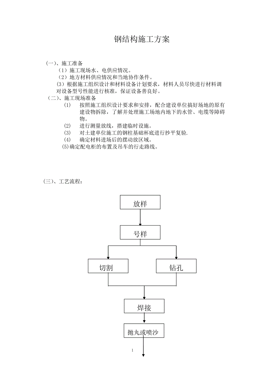 咸阳国际机场LED显示屏钢结构施工方案1_第1页