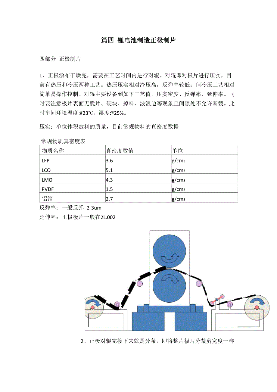 锂电池制片工艺要点_第1页