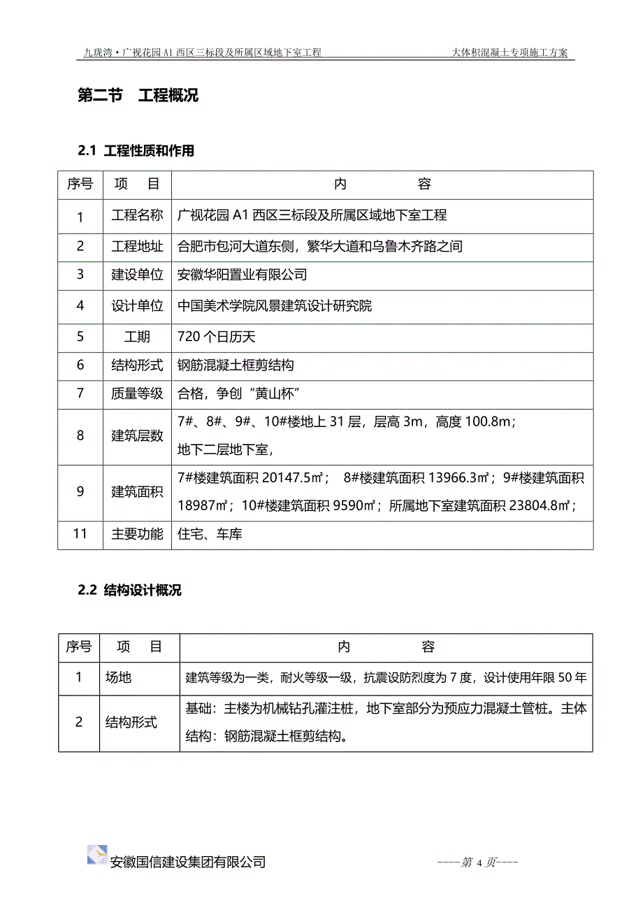 大体积砼方案_第4页