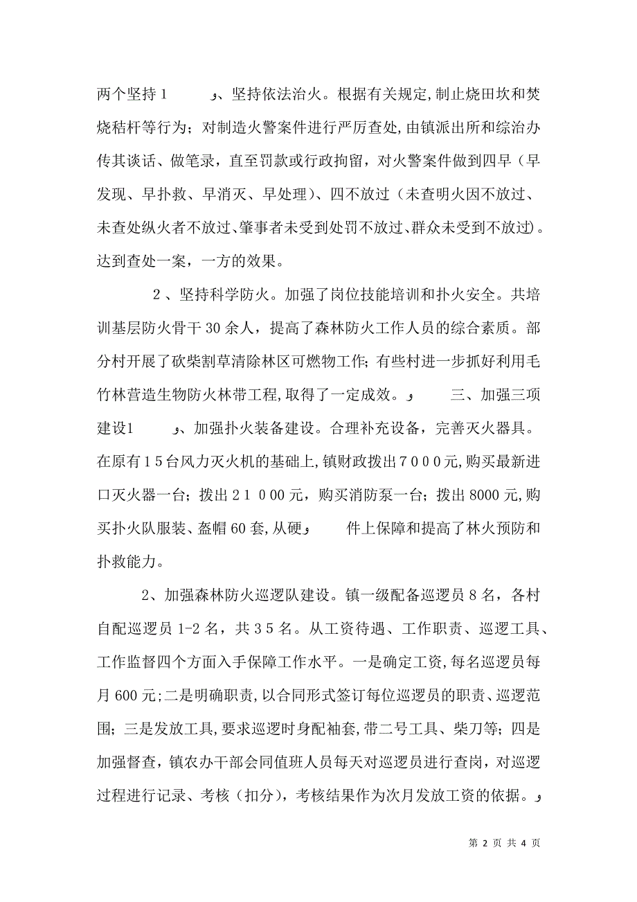 森林防火工作总结范文2_第2页