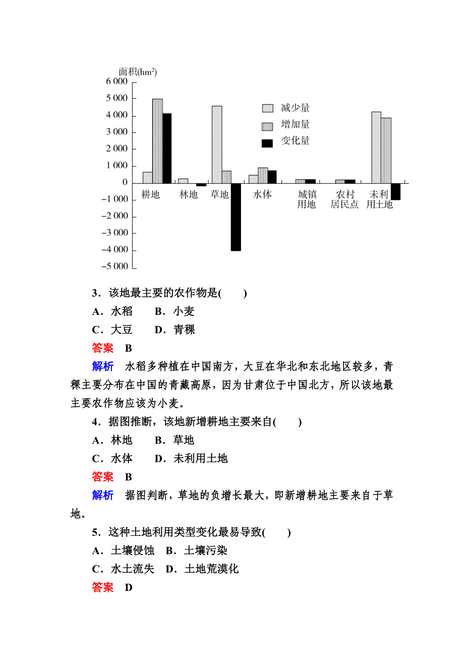 金版教程高考地理二轮复习训练：132 地理图表判读技能 f Word版含解析_第2页