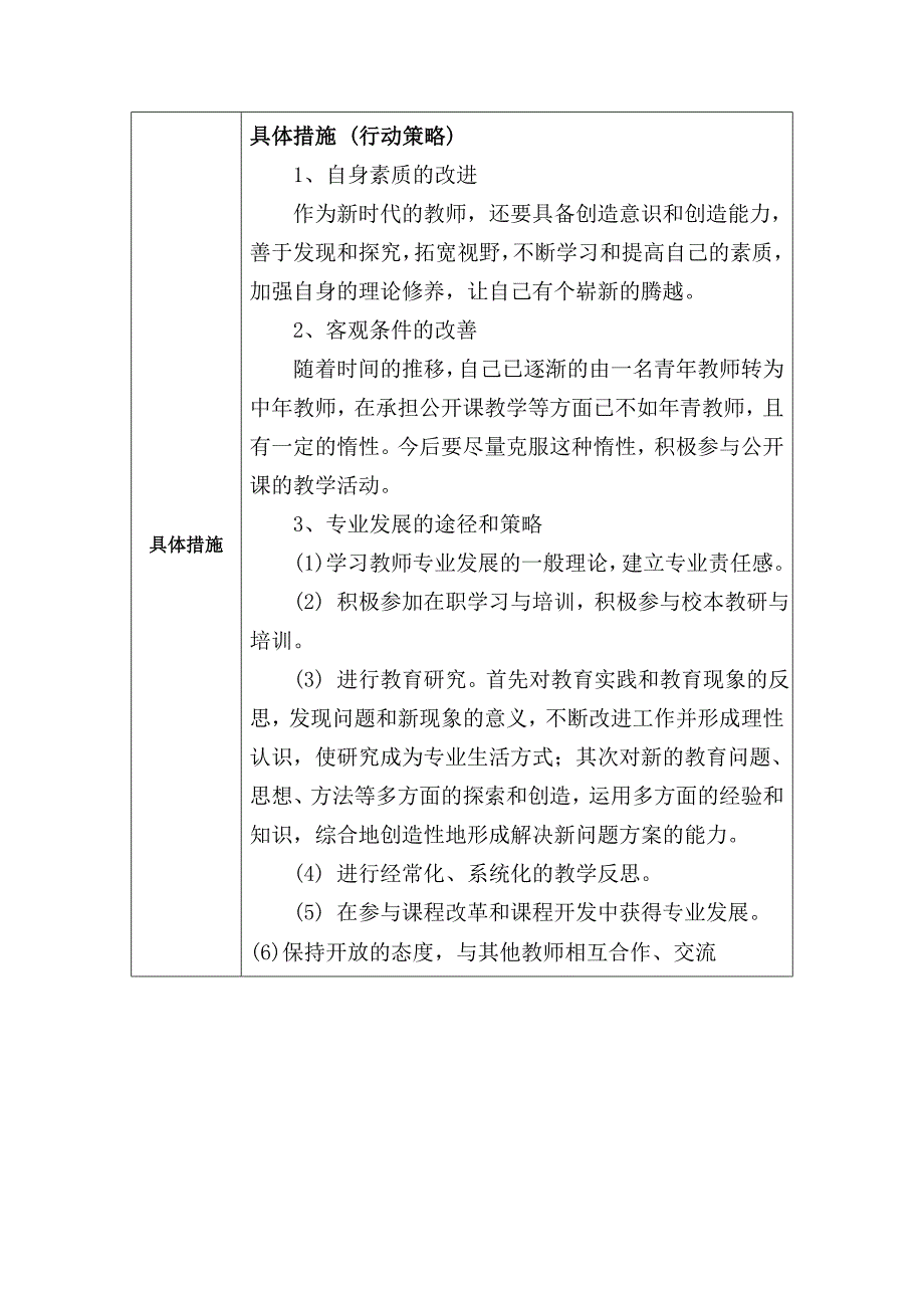 陈磊+教师专业发展三年规划.doc_第4页