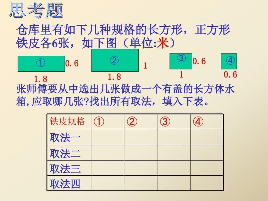 长正方体的展开图_第5页