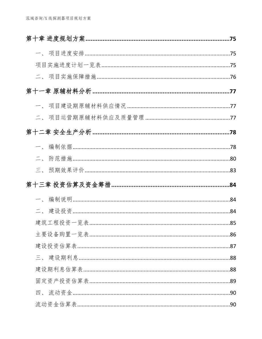 X线探测器项目规划方案_第5页