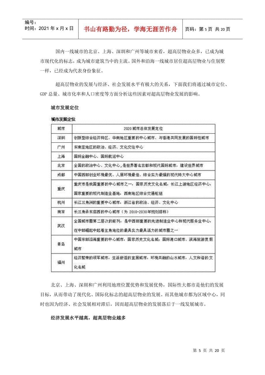 成都超高层物业研究报告书_第5页