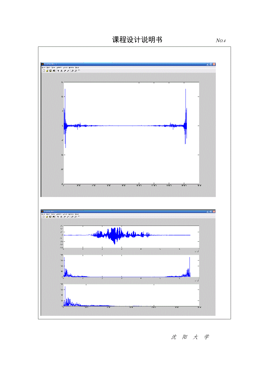 课程设计说明书语音信号的数字滤波应用MATLAB仿真_第4页